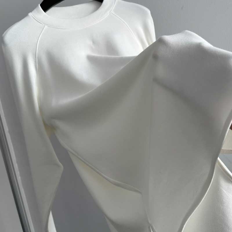 24 Fashion New White Pure Cotton Pullover  C0115