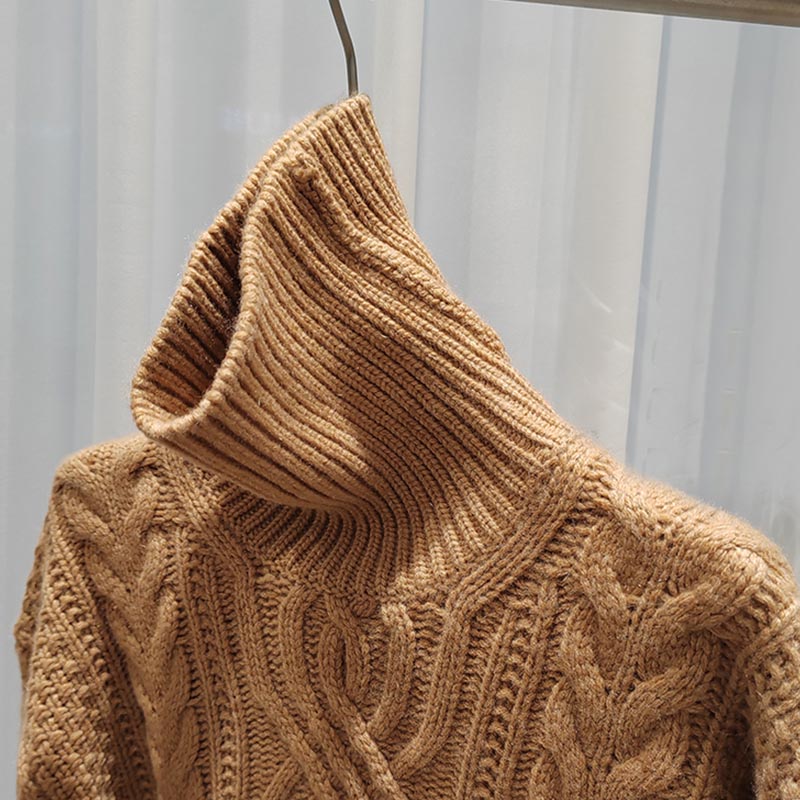 LP High Quality Camel Colored Cashmere Pullover  C0124