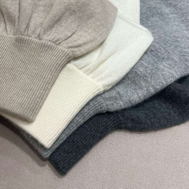 Cashmere Solid Color Two-piece Set P0902