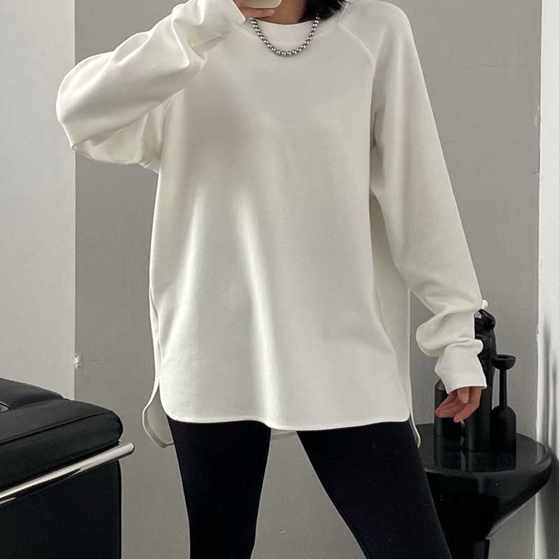 24 Fashion New White Pure Cotton Pullover  C0115