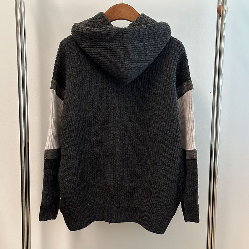 High End Women's Knitted Fur Coat L0916