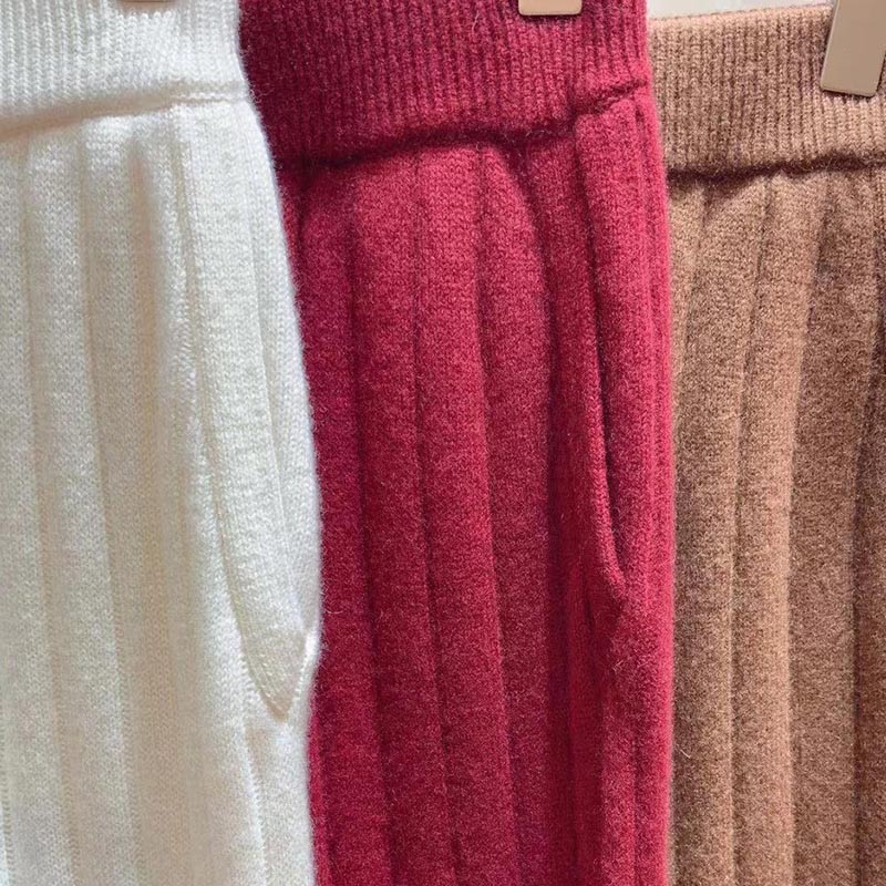 LP High-quality Fashion Cashmere Knitted Two Piece Suit  C0118