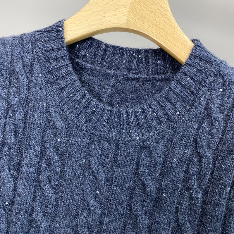  Cashmere Sequin Knit Vest  C0821