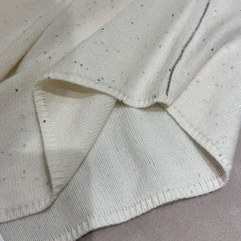 Designer New 3 Color Sequined Cashmere Cloak Shawl H0902