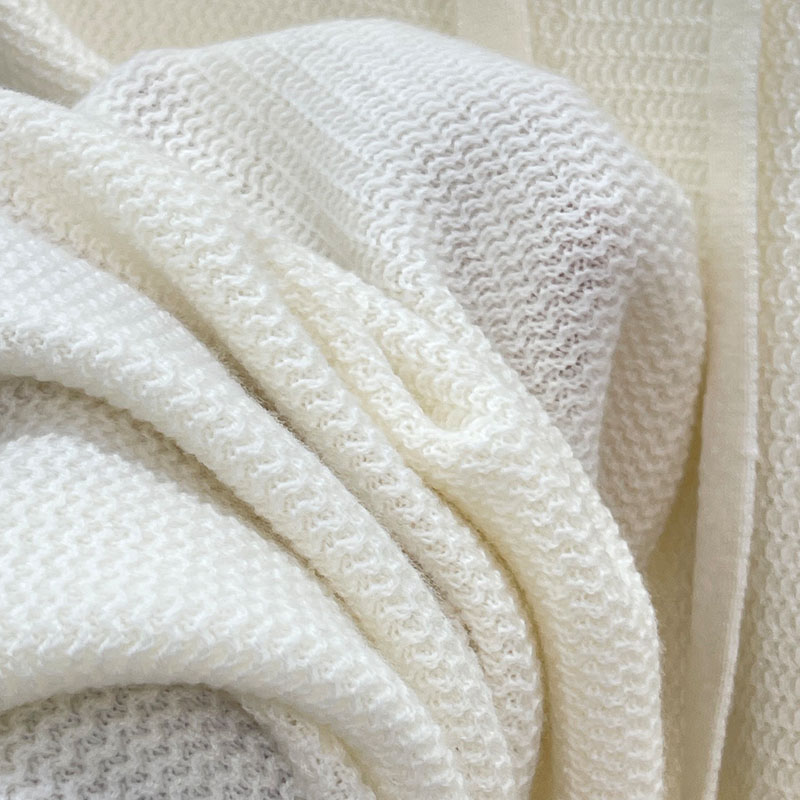 Elastic Waist Straight Leg Lace Up Knitted Women's Pants P0910