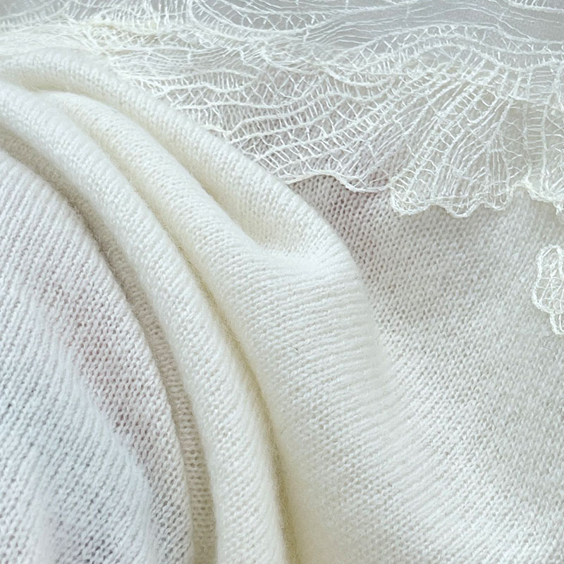 Cashmere Knitted Women's Lace Pullover Sweaters L0909