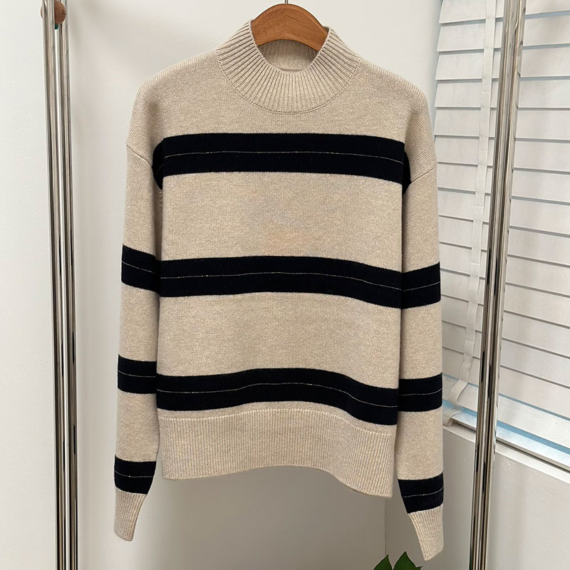 O Neck Women's Knitted Pullovers L0915