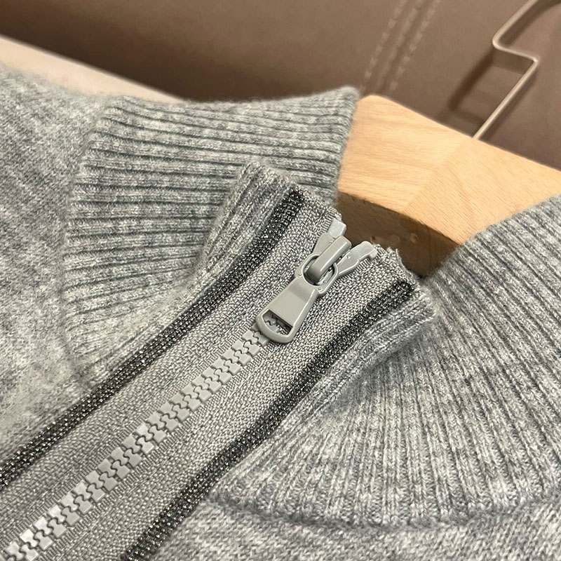 High Quality Cashmere Bead Women's Knitted Cardigans L0901