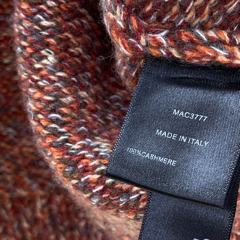  Luxury Fashion Zipper Lapel Women's Cashmere Cardigans L0908