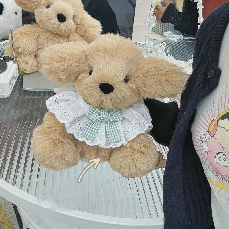 Puppy Plush Personalized Pet Stuffed Animal Memory Gift Dollhouse Miniature Dog for Golden Retriever for DIY Beginners-Apripex