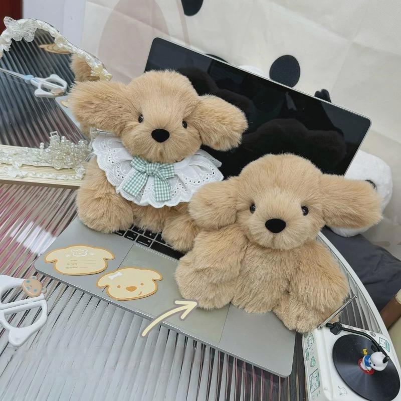 Puppy Plush Personalized Pet Stuffed Animal Memory Gift Dollhouse Miniature Dog for Golden Retriever for DIY Beginners-Apripex