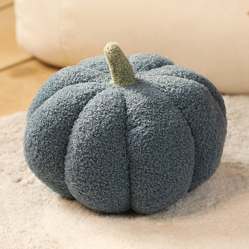 blue Pumpkin Pillow