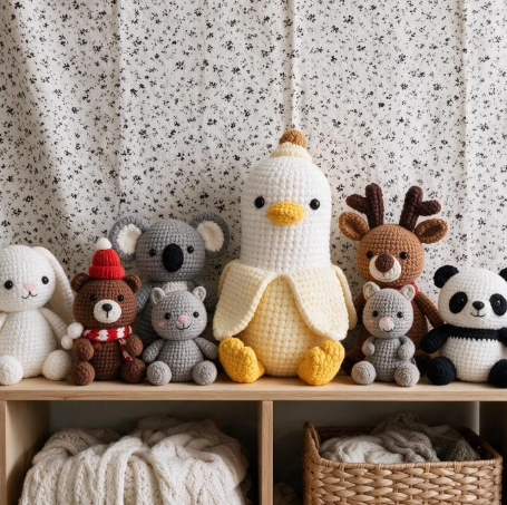 Crochet Animal Dolls
