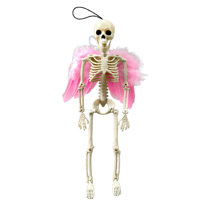 40cm pink wing skeleton
