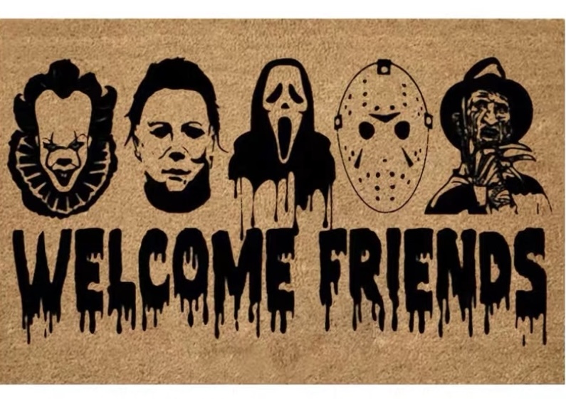 Kitchen Rug Long Lasting Skid Proof Quick Clean Fashionable Decor Mat Autumn home decoration