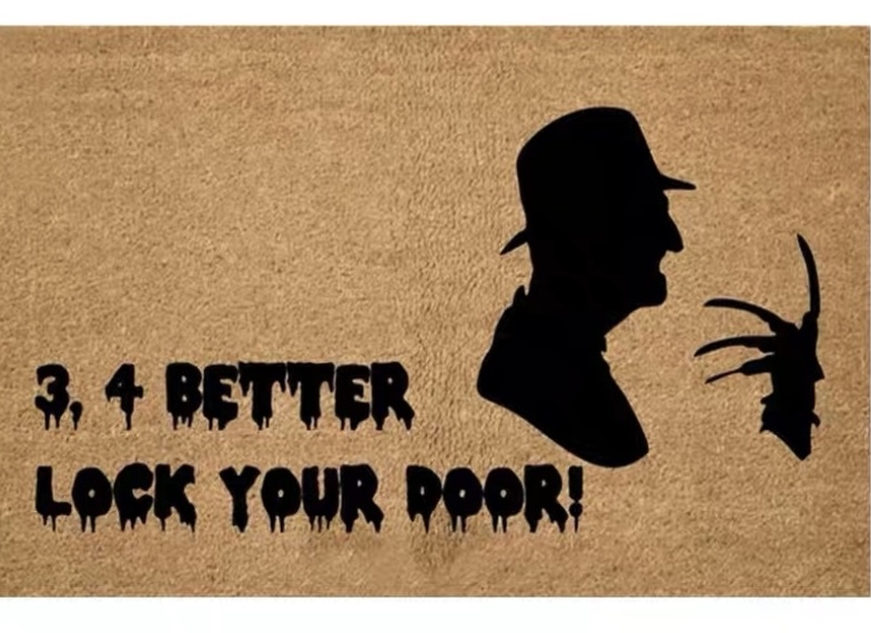 Kitchen Rug Long Lasting Skid Proof Quick Clean Fashionable Decor Mat