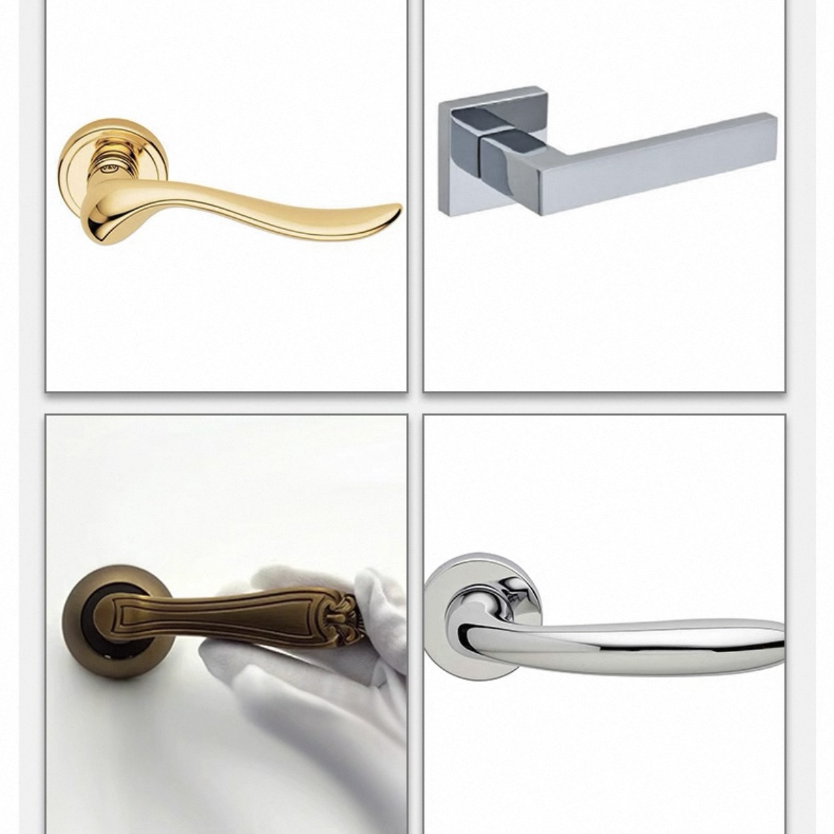 Door handle protective cover Santa Claus crochet protective cover creative handle