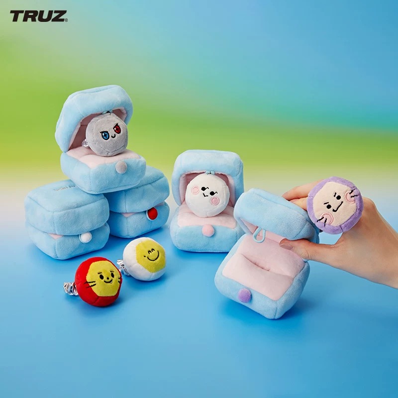 Jewel Box Plush Doll Wearable Ring Dolls Creative gifts TRUZ TREASURE Collection Toys