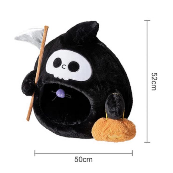 Halloween Little Ghost Nest Pet Magic House Pumpkin Pillow Spider Hanging Ball