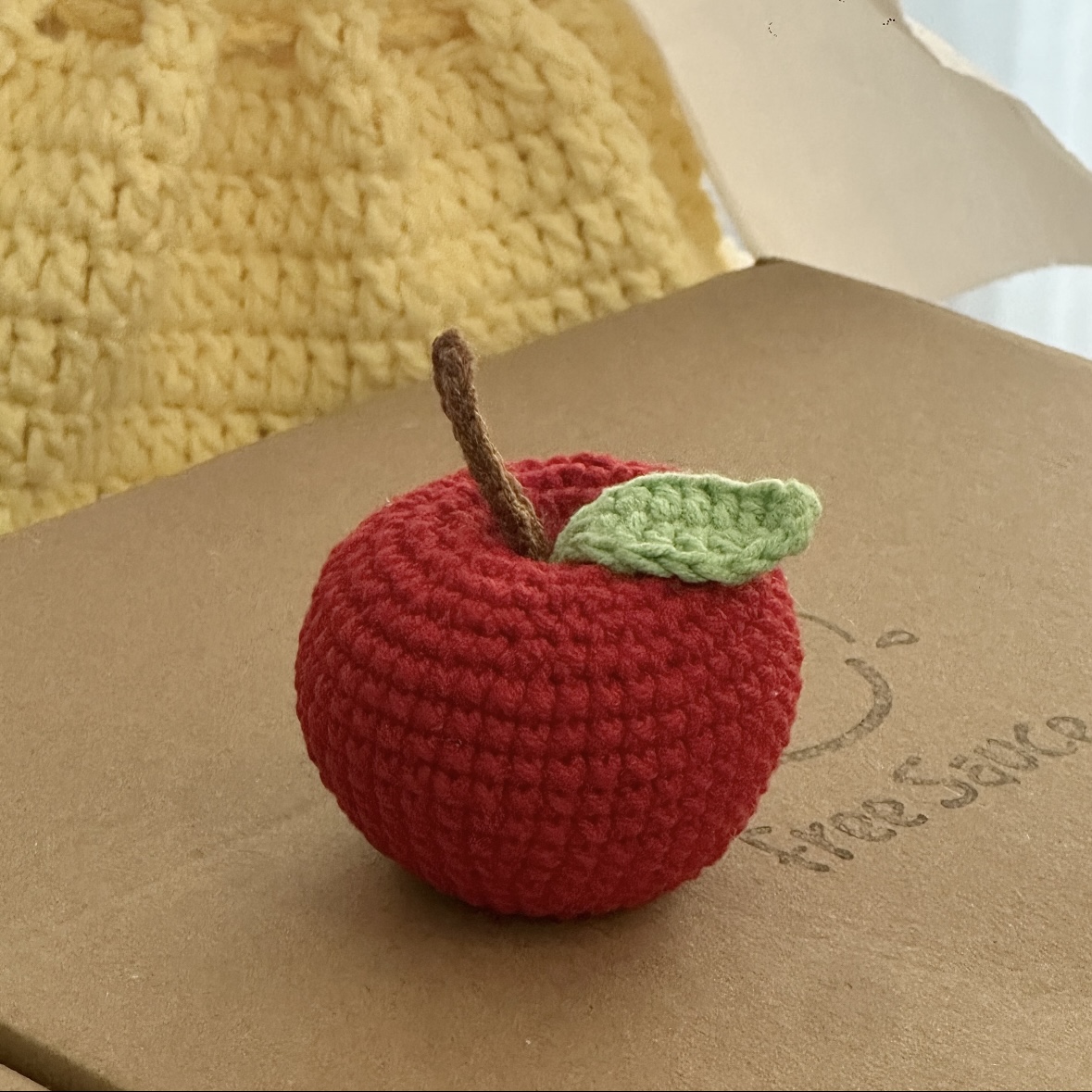 Crochet Apple Peace Fruit C