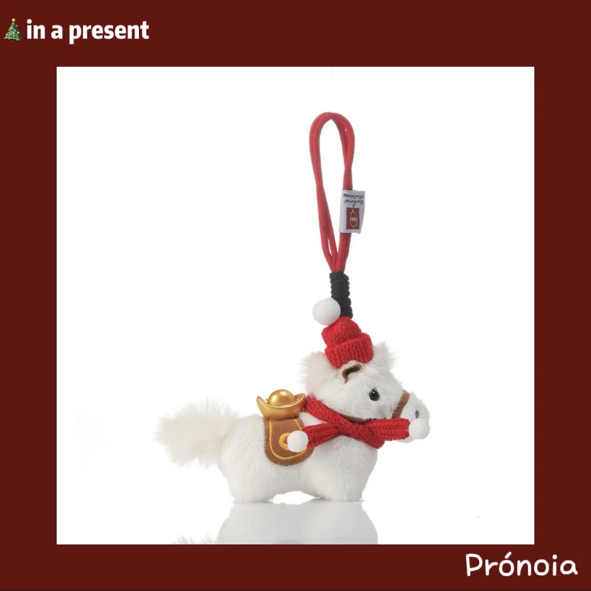 Handmade Pony Pendants New Year's gifts Home Decorations 2026 Plush Soft Toy 