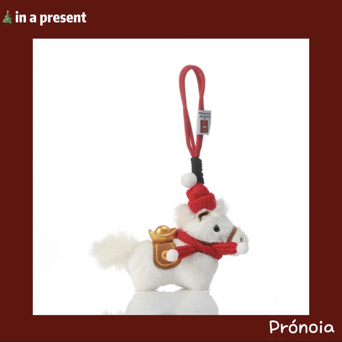 Handmade Pony Pendants New Year's gifts Home Decorations 2026 Plush Soft Toy 