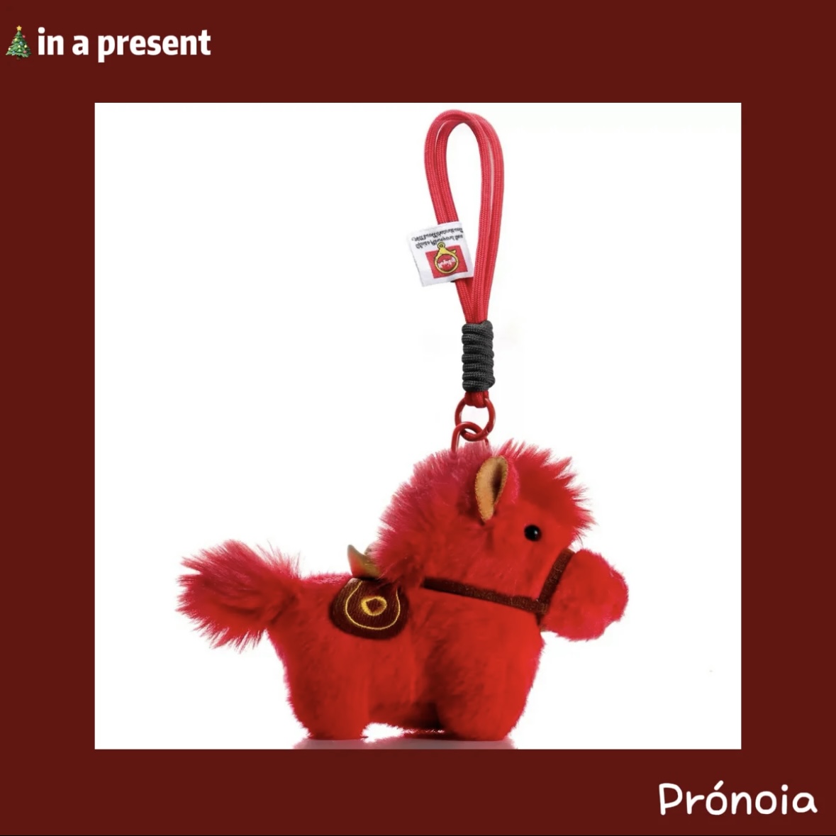 Handmade Pony Pendants New Year's gifts Home Decorations 2026 Plush Soft Toy 