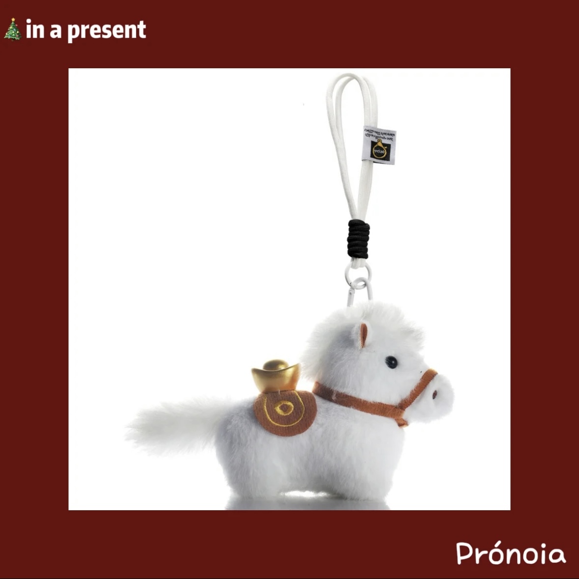 Handmade Pony Pendants New Year's gifts Home Decorations 2026 Plush Soft Toy 