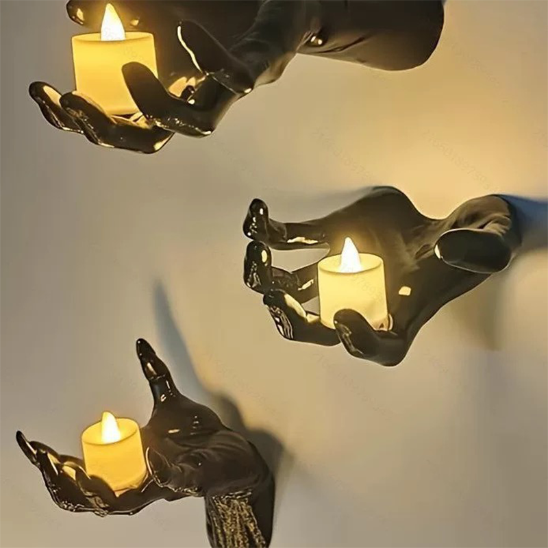 Multiple Sizes Halloween Decor Creative Wall Hangings Skeleton Hand Home decorations