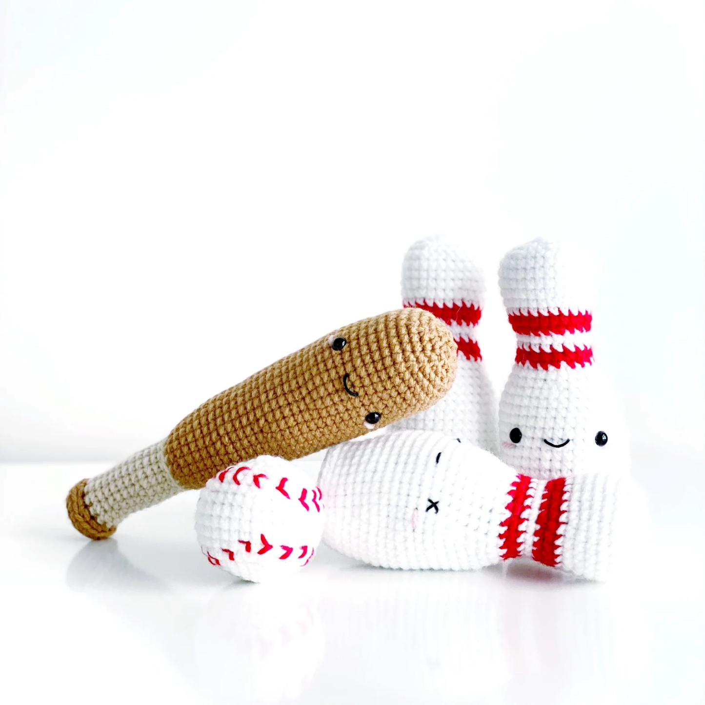 10 Crochet Sports Patterns! EBOOK PDF KnotMonsters Amigurumi Crochet Patterns Beginner Easy Simple Basic Sport Ball Balls Game