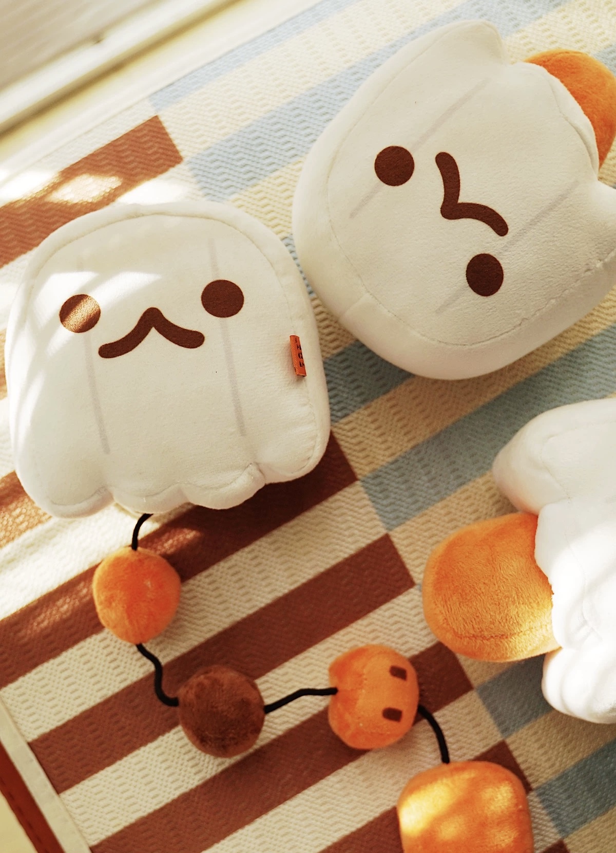 Halloween Gift Cute Ghost Doll Comes With String Pull Cute Plush Doll Lovely Gift Decoration