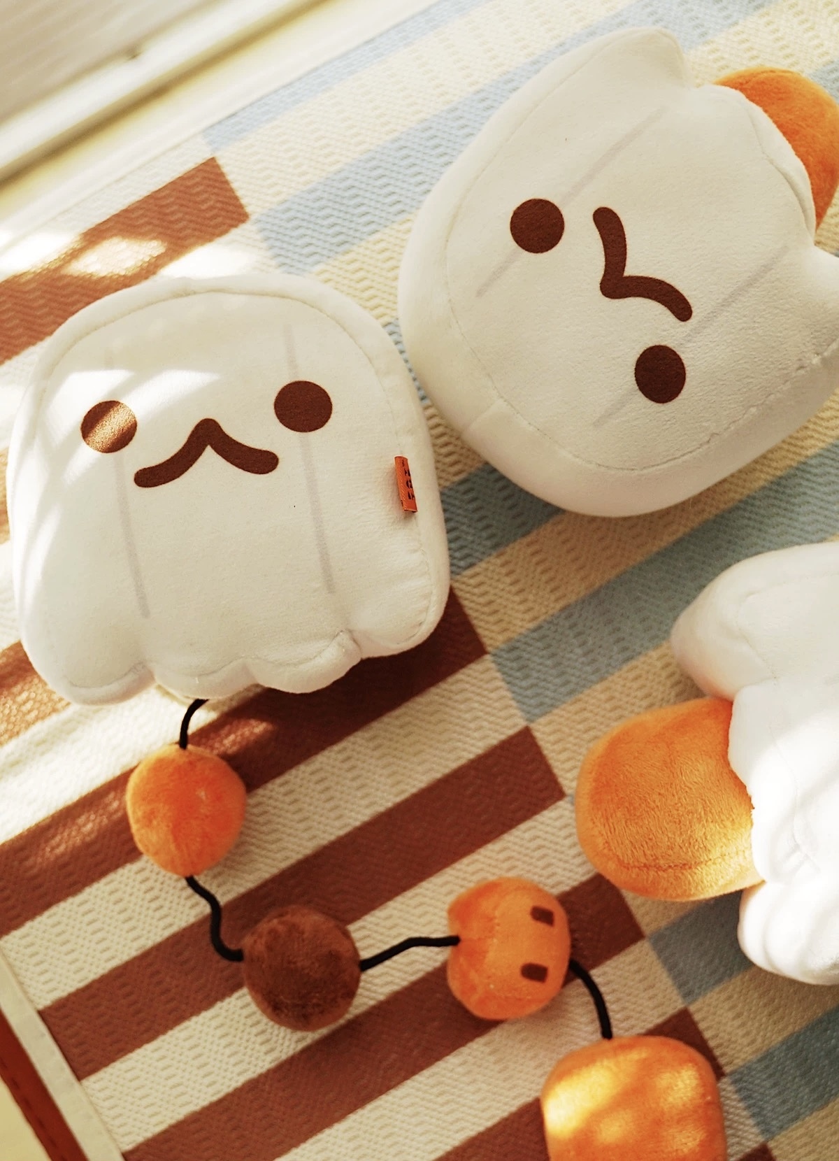 Halloween Gift Cute Ghost Doll Comes With String Pull Cute Plush Doll Lovely Gift Decoration