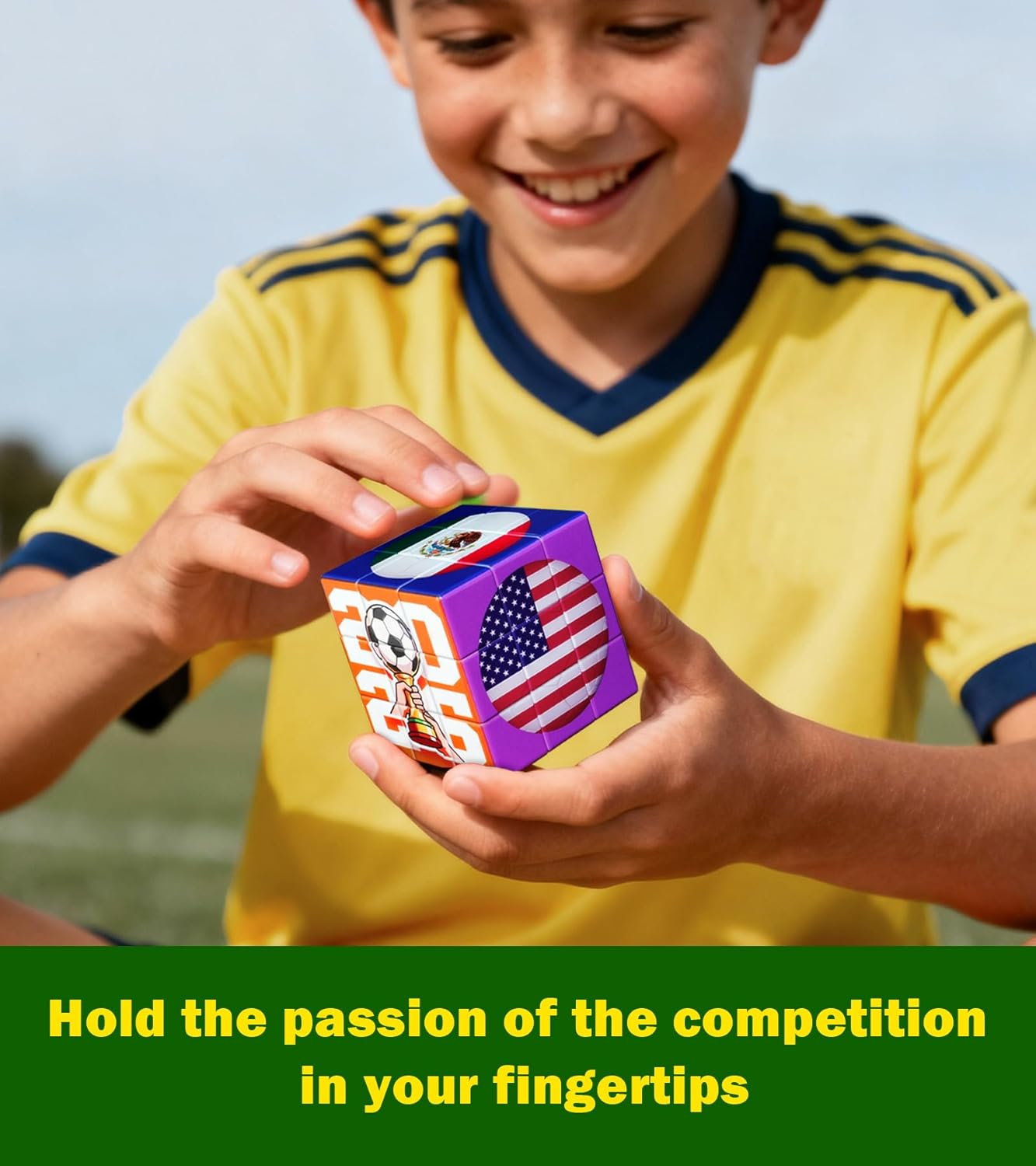 2026 World Cup Souvenir 3x3 Puzzle Speed Cube Collectible Decor Gift