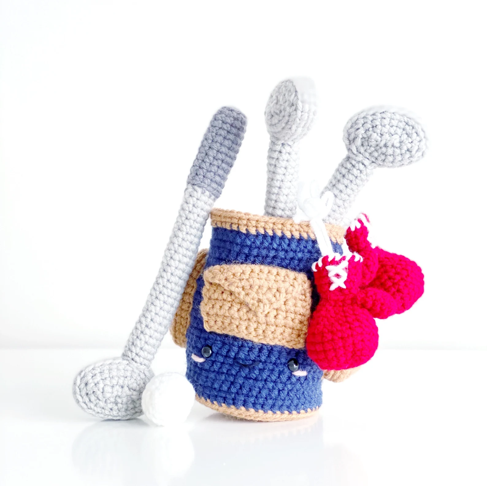 10 Crochet Sports Patterns! EBOOK PDF KnotMonsters Amigurumi Crochet Patterns Beginner Easy Simple Basic Sport Ball Balls Game