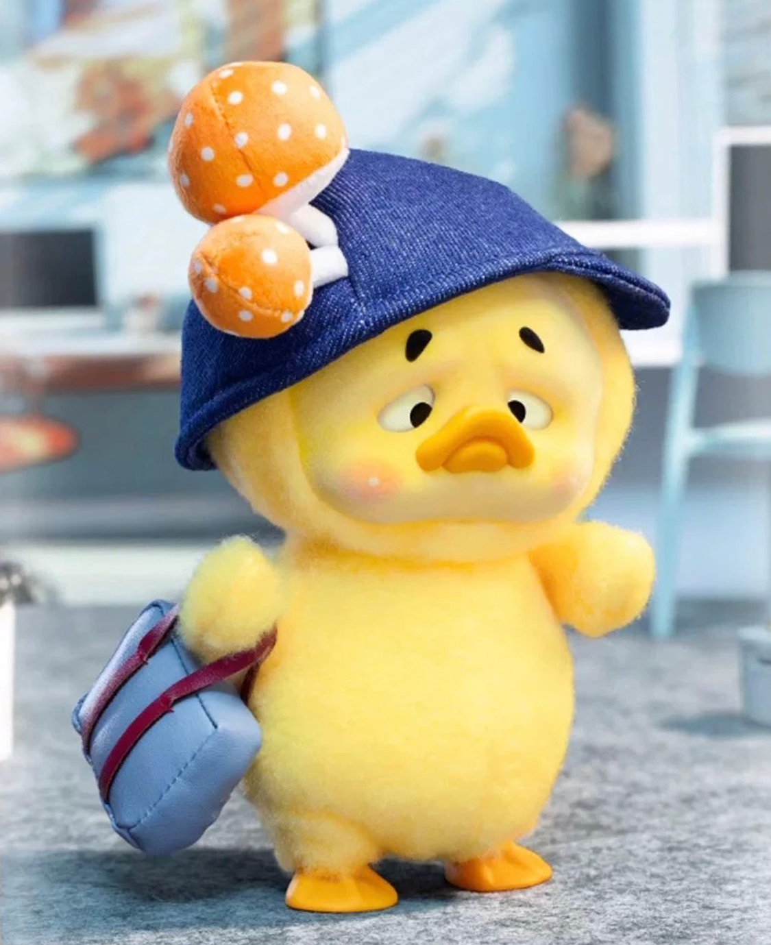 6.3 inch Sentiment Upset duck Series Of Trendy Toys Plush Dolls