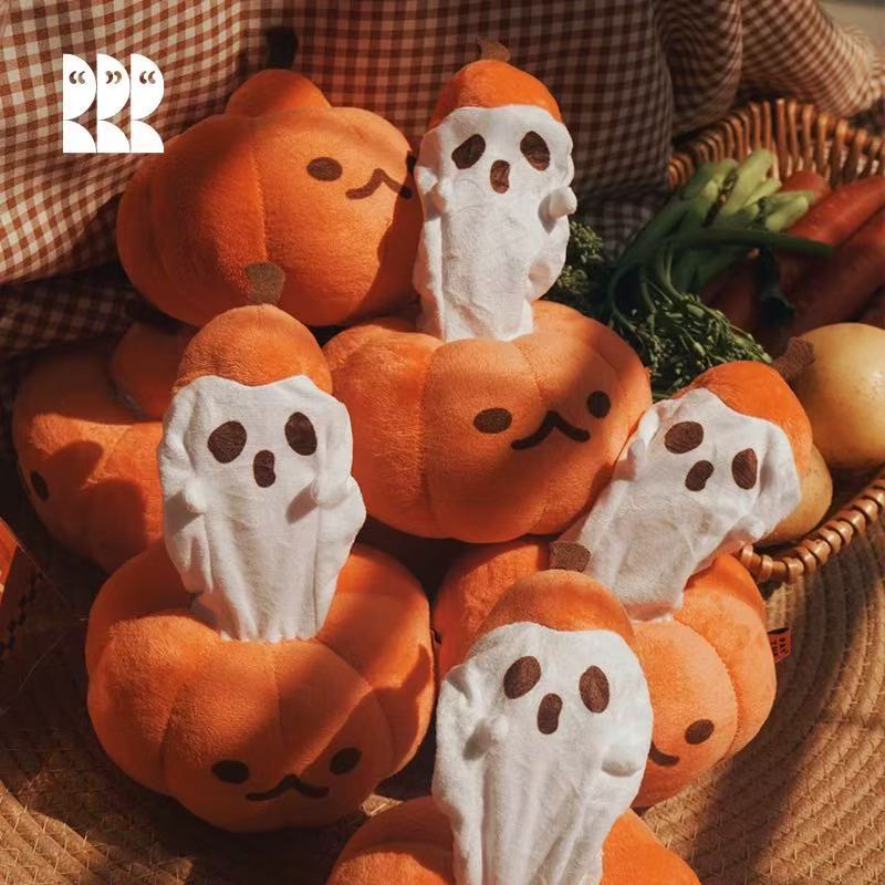 Halloween Pumpkin Pillow Cushion Doll Plush Toy Ragdoll Doll