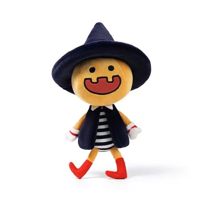  Halloween Gift Sugar Loving Pumpkin Little Figure Toy Plush Doll Toy Decoration