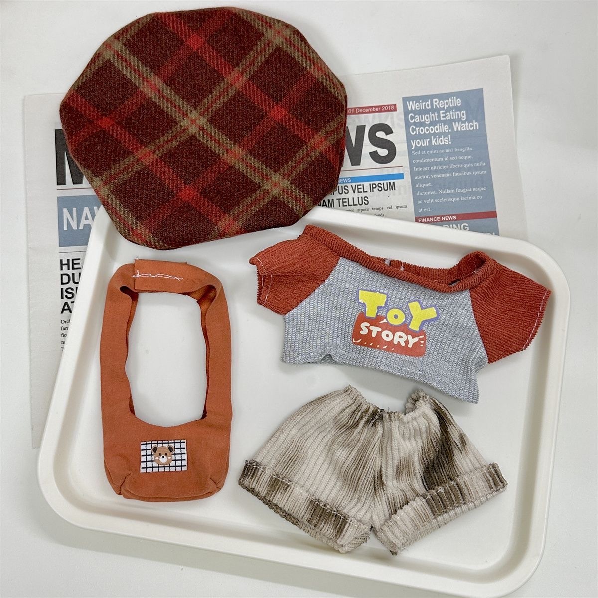 7.8-inch Clothing Set (Without Doll) Accessories Set Casual And Cute DIY Clothing To Create Unique Style