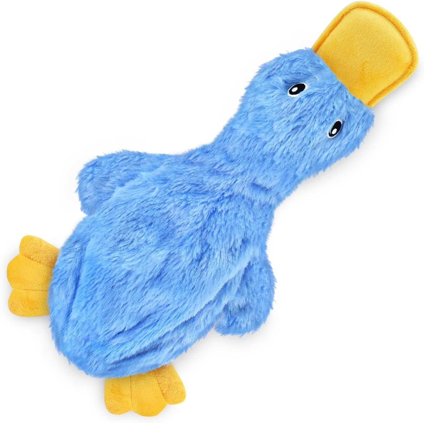 Squeaky Plush Duck Dog Toy for Boredom Relief