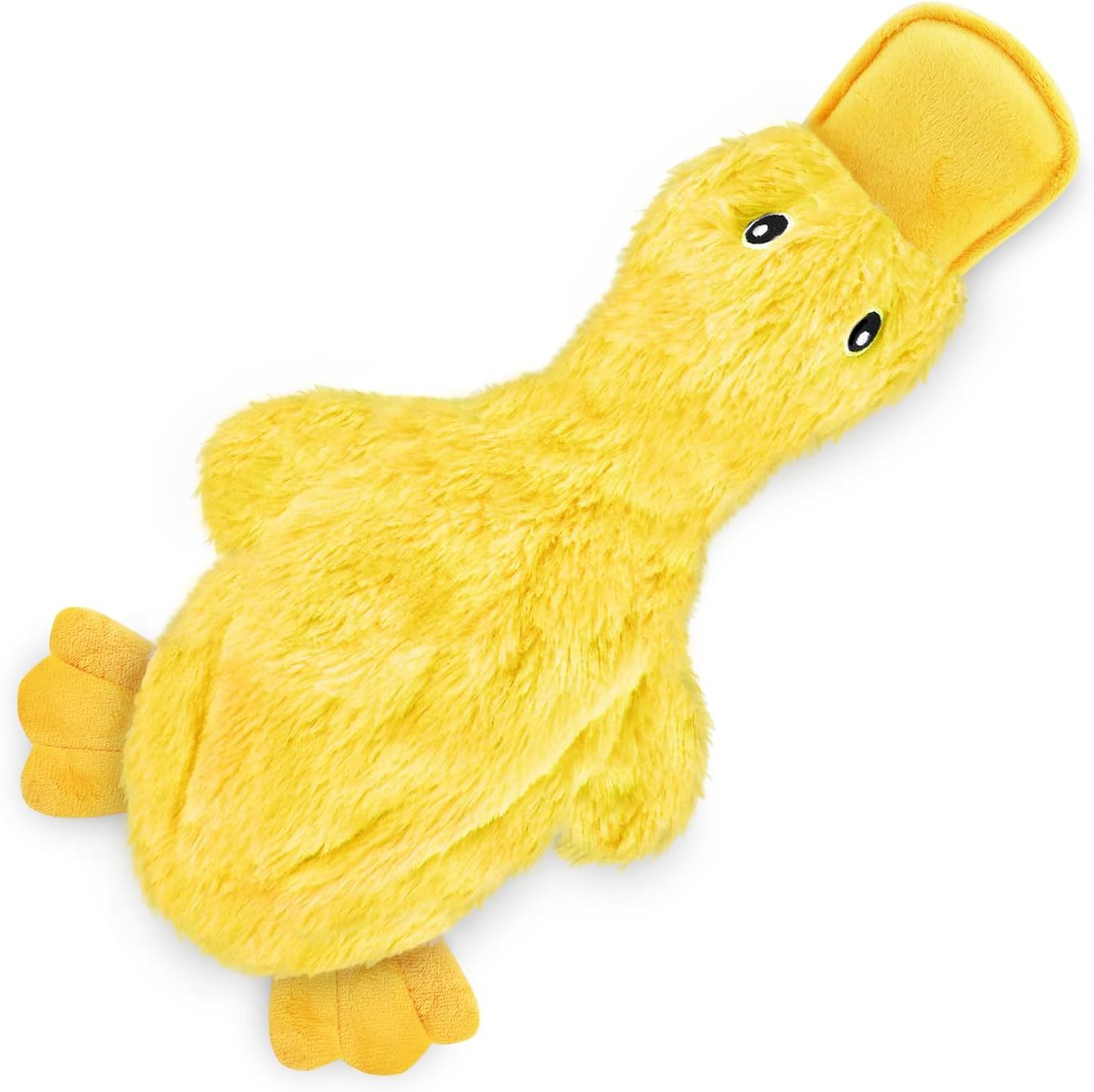 Squeaky Plush Duck Dog Toy for Boredom Relief