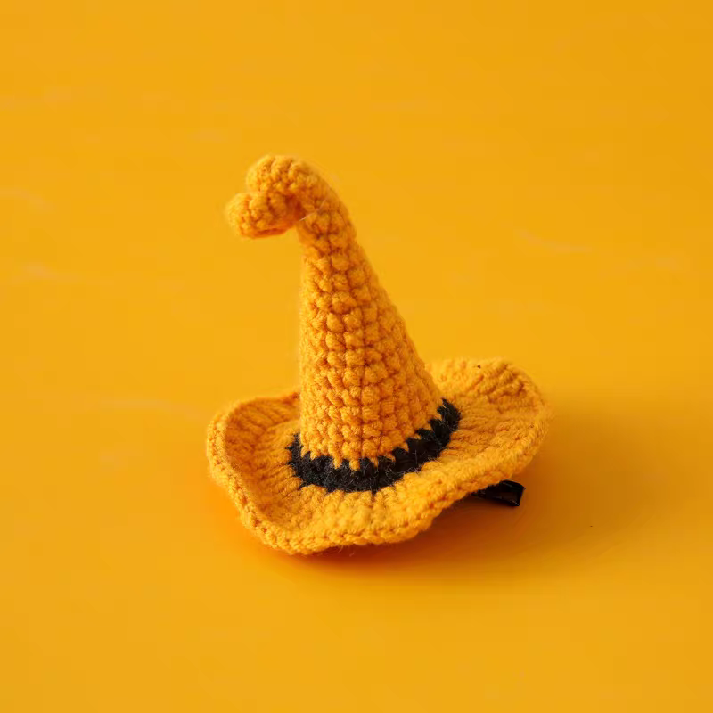 Halloween Crochet Handmade Hairpins and Hairband Hair Accessories for Cosplay Costume Hair Accessories Decorative