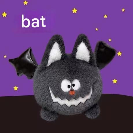 Halloween Gift Funny Plush Bat Spider Skull Pumpkin Ghost Doll Ornaments Unique Gift Ideas
