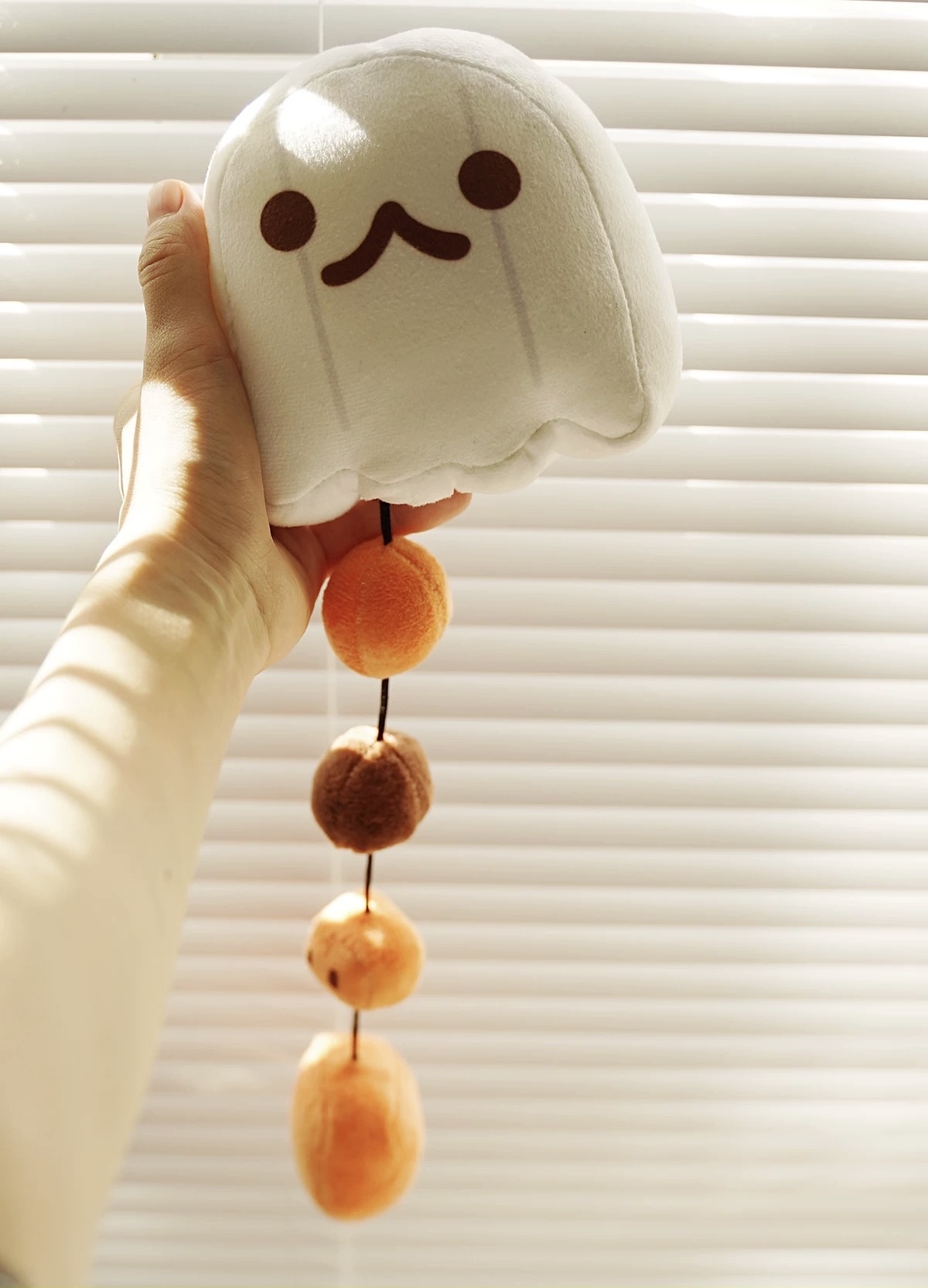 Halloween Gift Cute Ghost Doll Comes With String Pull Cute Plush Doll Lovely Gift Decoration