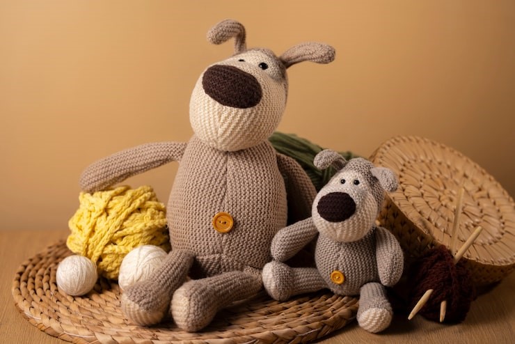 Crochet plush toys