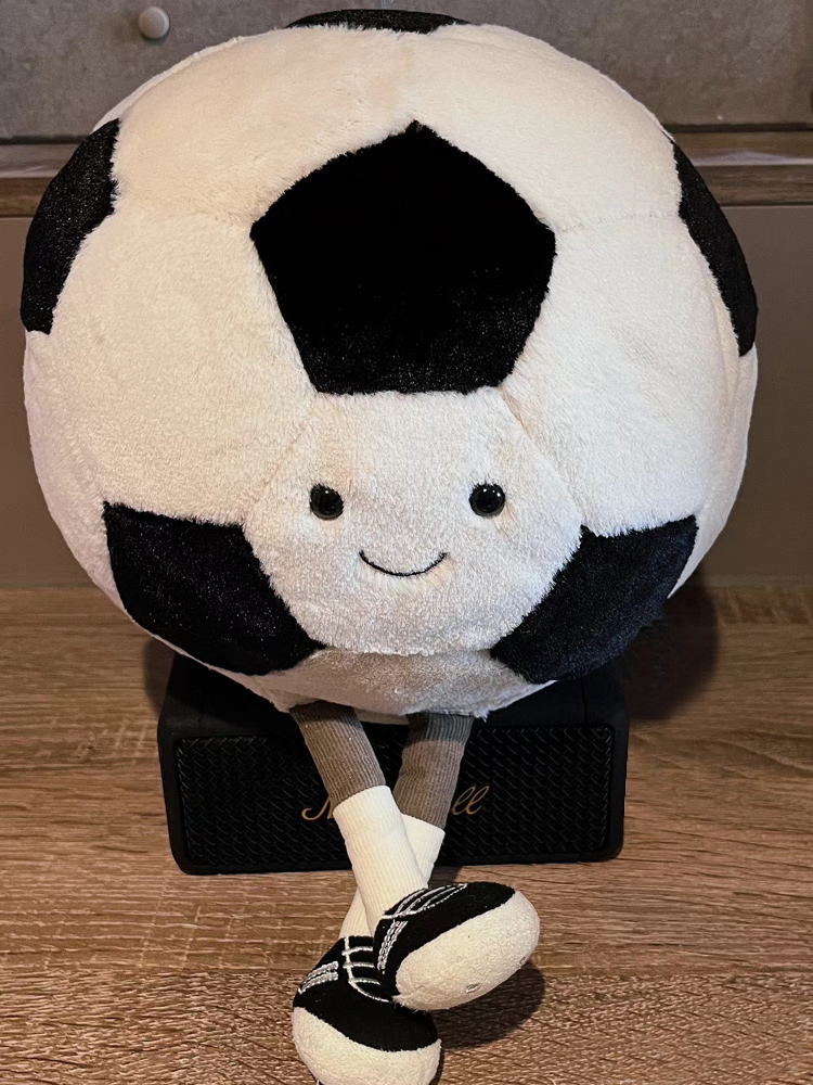 11 inch Sports Friends Football & Basketball Plush Toy Cute Doll Graduation Season Gift