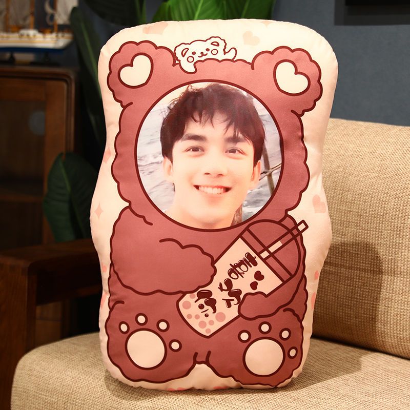 Custom Plush Dolls  Pillow customized photo cute plush toy birthday gift doll doll creative gift