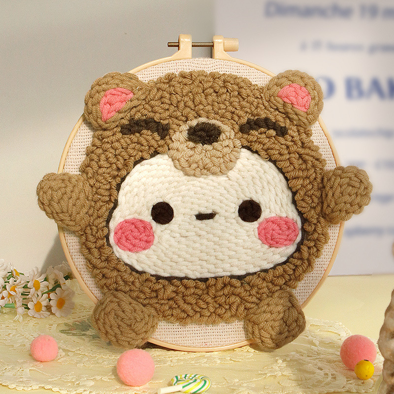 Little Bear Punch Needle Kit