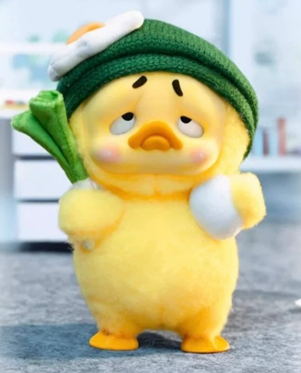 6.3 inch Sentiment Upset duck Series Of Trendy Toys Plush Dolls