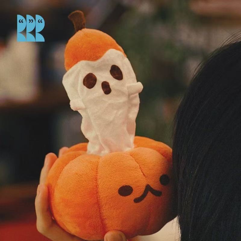 Halloween Pumpkin Pillow Cushion Doll Plush Toy Ragdoll Doll