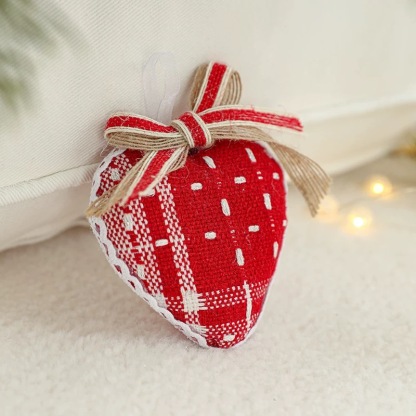 Christmas Tree Ornaments With Bow-knot Holiday Small Cute Home Decor